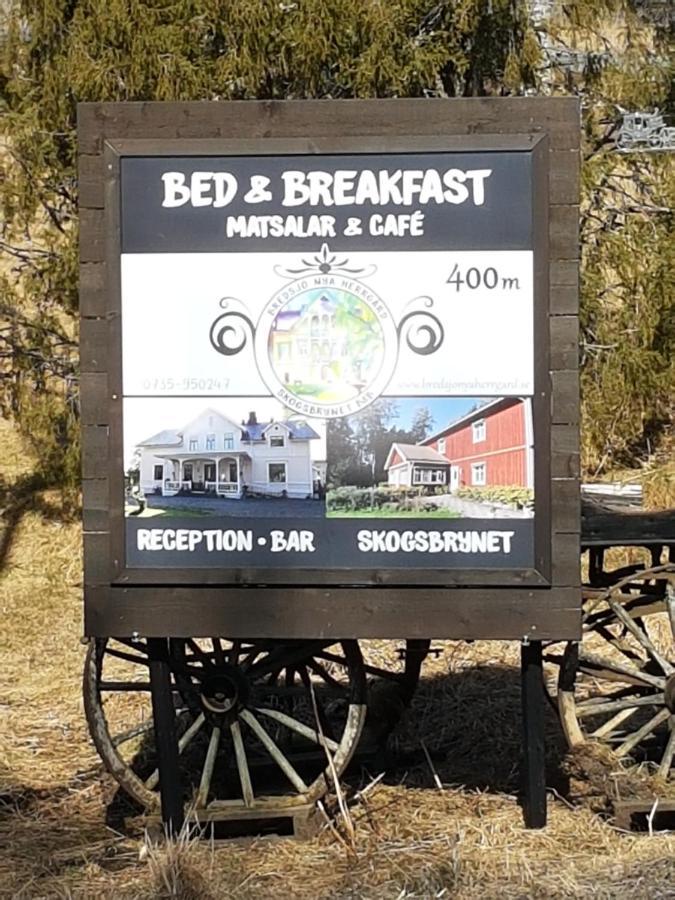 Skogsbrynet B&B, Bredsjoe Nya Herrgard Hallefors  Екстер'єр фото